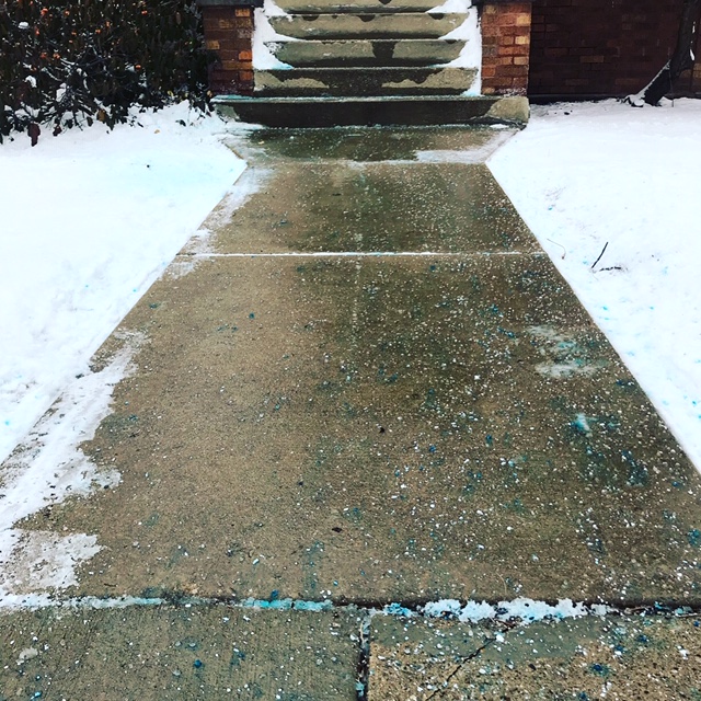 Snow Pushers Chicago — Examples (Snow Removal — Walkway)